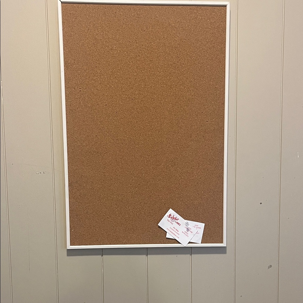 2 Large cork boards- Ikea